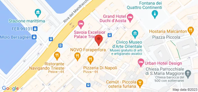 Via Armando Diaz, 5, 34124 Trieste TS, Italia