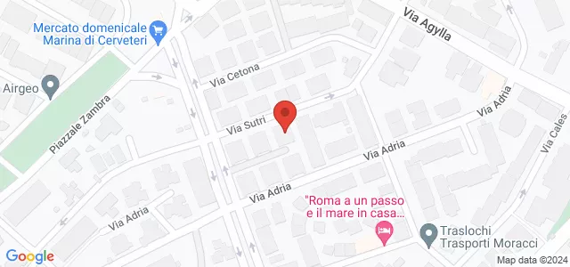 Via Sutri, 40, 00052 Marina di Cerveteri RM, Italia