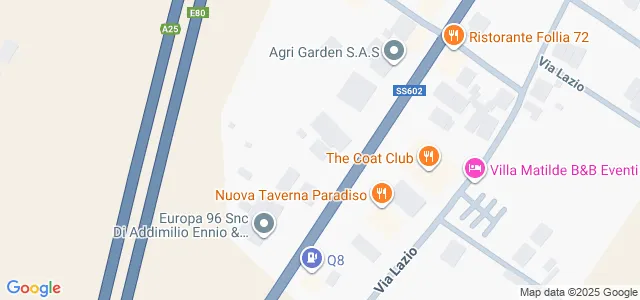 Via Nazionale, 26, 65012 Calcasacco PE, Italia