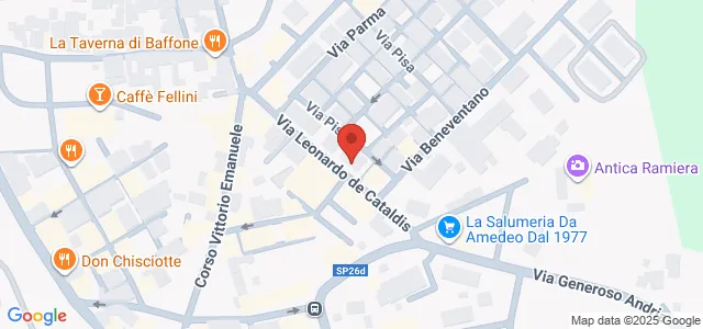 Via Leonardo de Cataldis, 12, 84095 Mercato SA