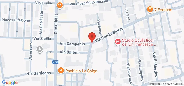 Via Don L. Sturzo, 1, 90044 Carini PA