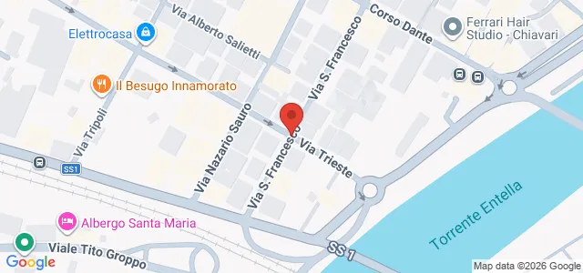 Via S. Francesco, 16043 Chiavari GE