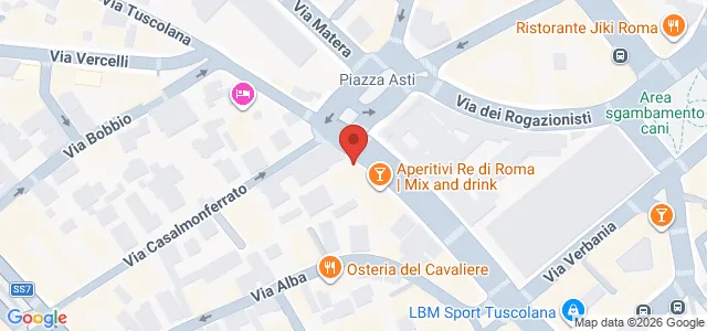 Via Tuscolana, 132, 00182 Roma RM