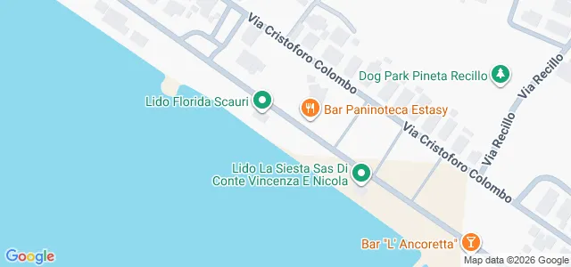 Lungomare Nazario Sauro, 349, 04026 Minturno LT, Italia